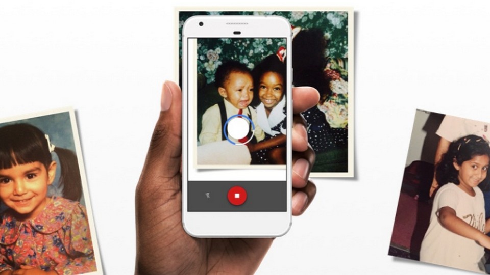 Scan and save your photos using Google Photoscan